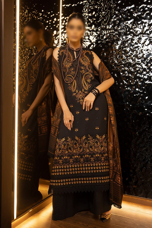 Zimal Embroidered Wool Collection 2023 - ZH 01