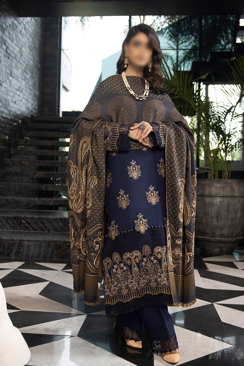 Zimal Embroidered Wool Collection 2023 - ZH 03