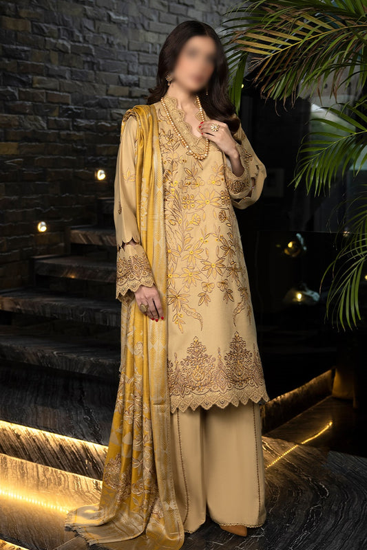 Zimal Embroidered Wool Collection 2023 - ZH 04