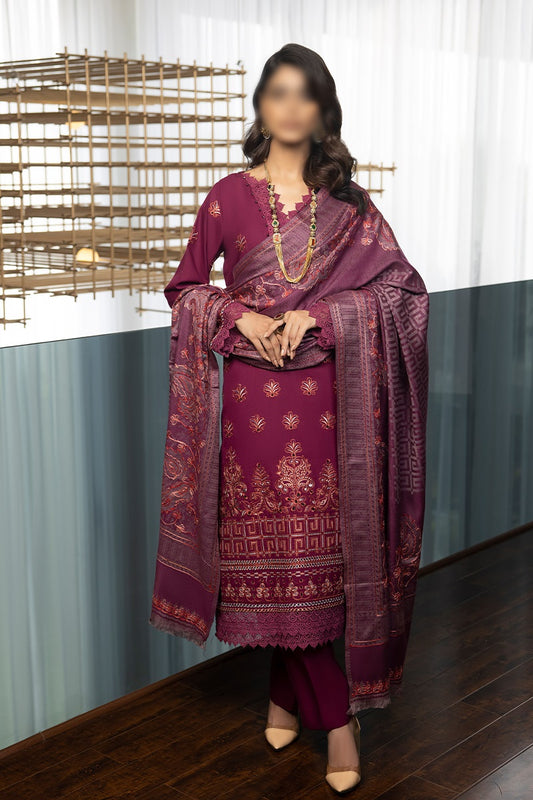 Zimal Embroidered Wool Collection 2023 - ZH 05