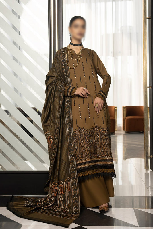Zimal Embroidered Wool Collection 2023 - ZH 06