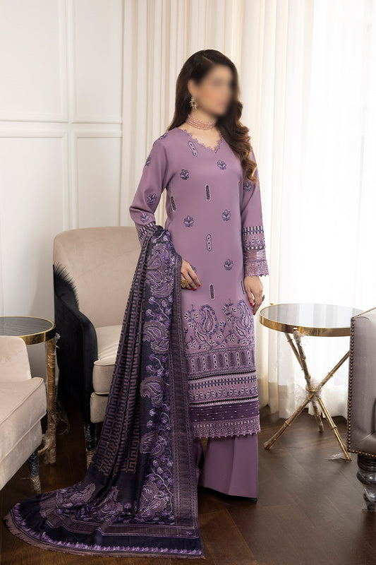 Zimal Embroidered Wool Collection 2023 - ZH 07