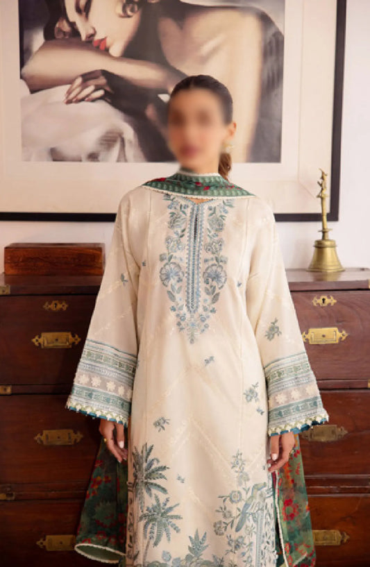 Zaha Unstitched Lawn Collection 2024 - ZL24-05A EIRA