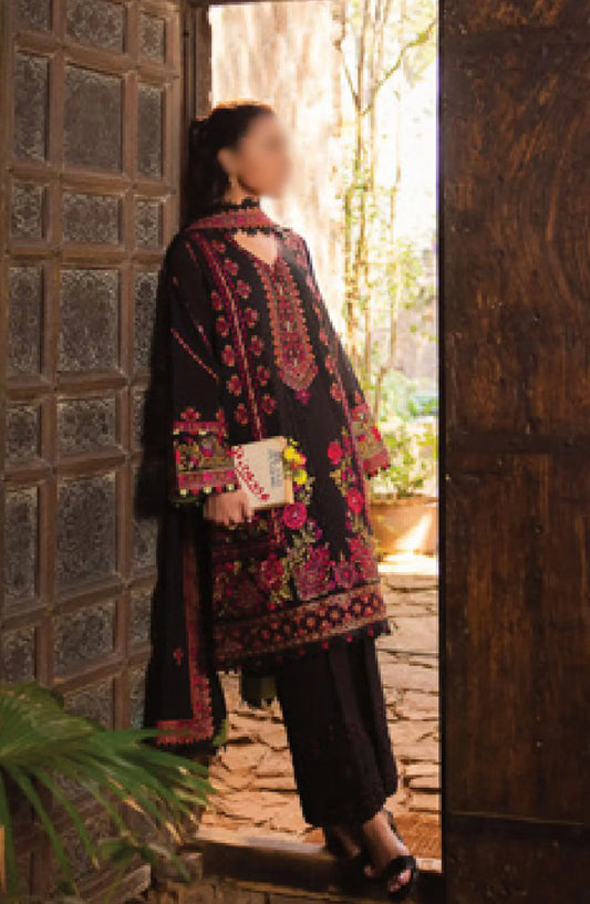 Zaha Unstitched Lawn Collection 2024 - ZL24-08B ZEL