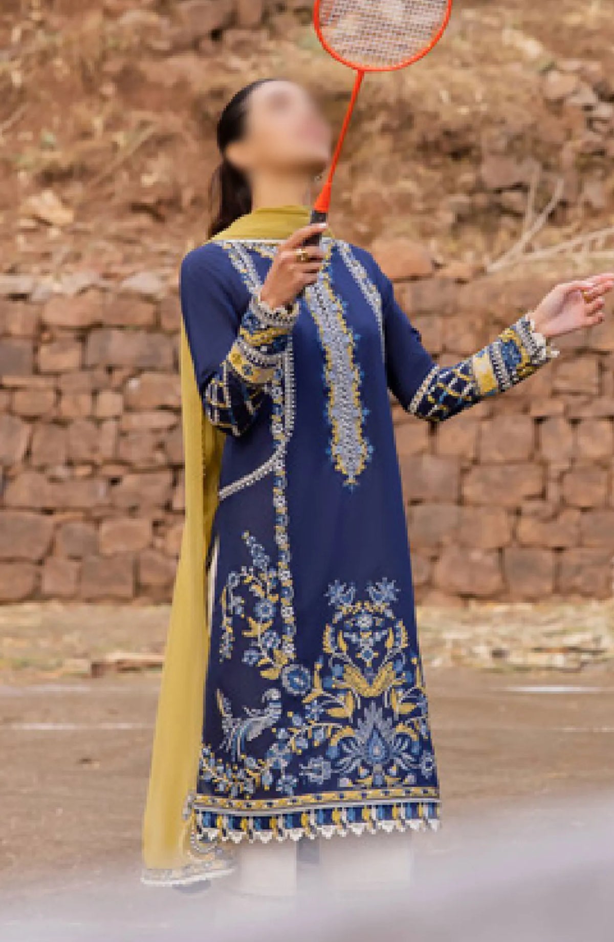 Zaha Unstitched Lawn Collection 2024 - ZL24-11A VEJAH