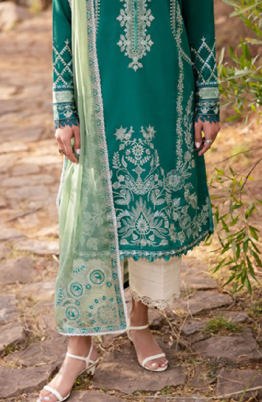 Zaha Unstitched Lawn Collection 2024 - ZL24-11B VEJAH