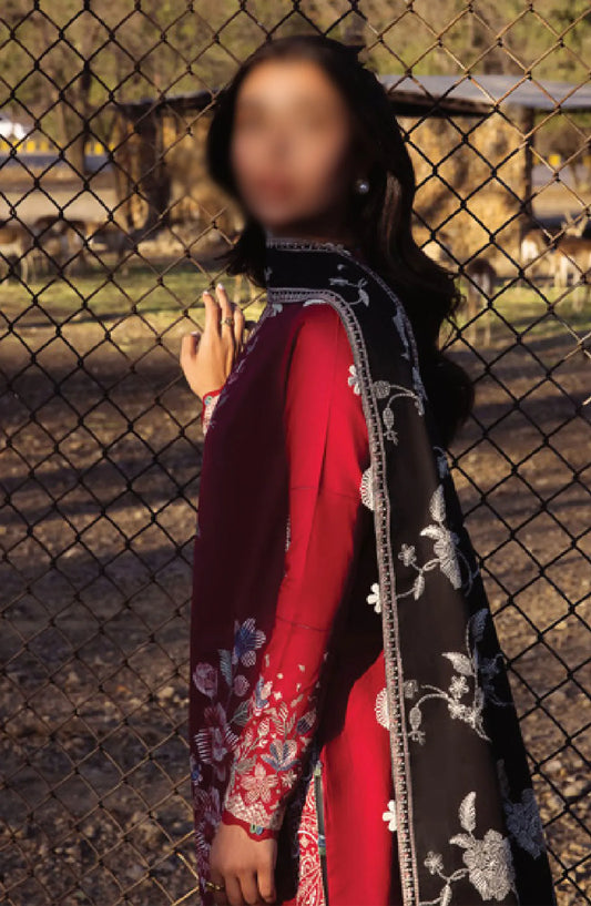 Zaha Unstitched Lawn Collection 2024 - ZL24-14A GIZEM