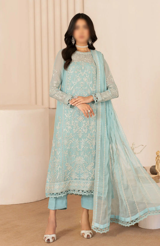 Zarif Thread Work Unstitched Chiffon Edit - ZL 02 Sahiba