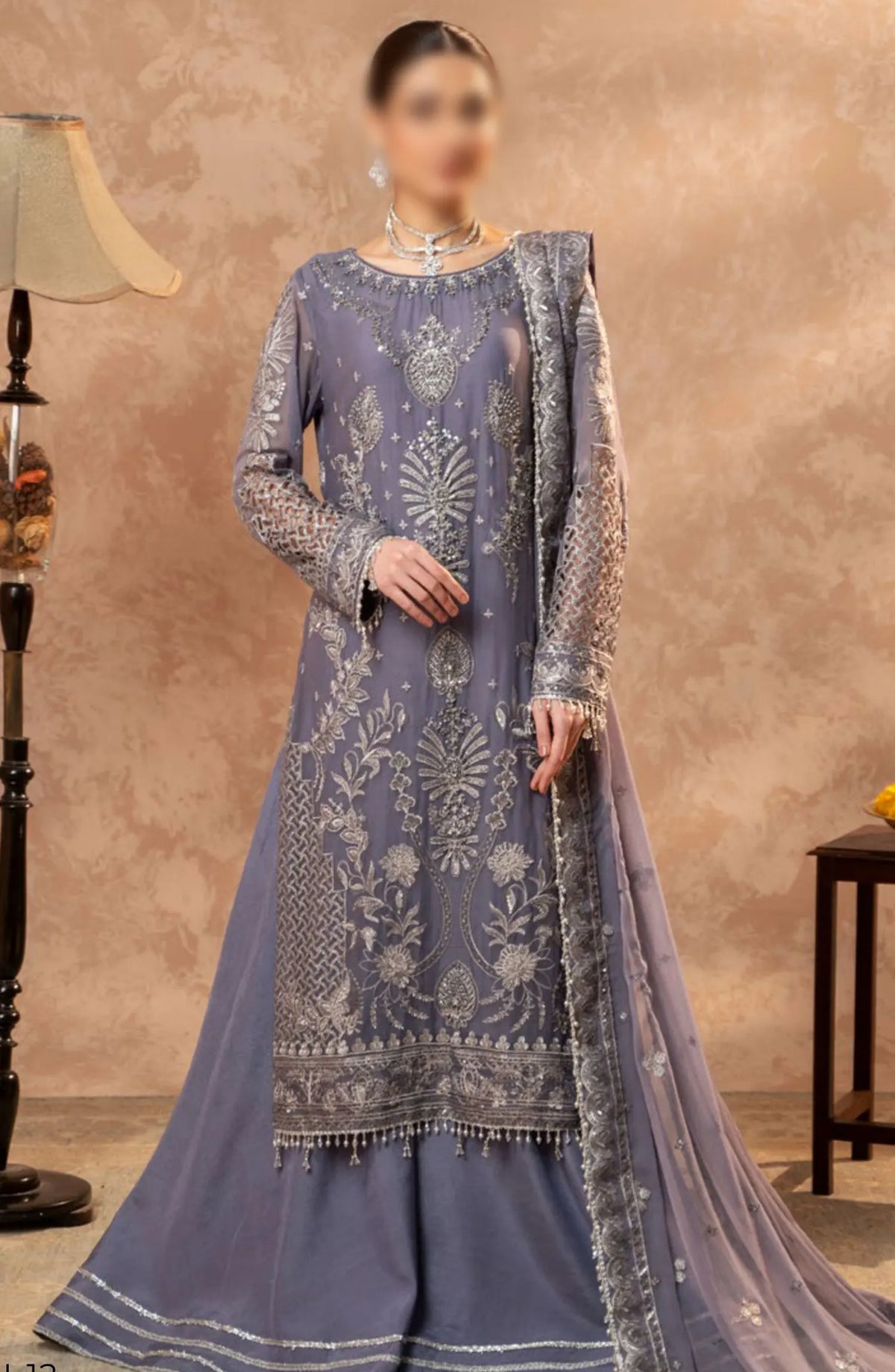 Zebtan Zeenat Festive Unstitched Collection 2024 - ZN 08