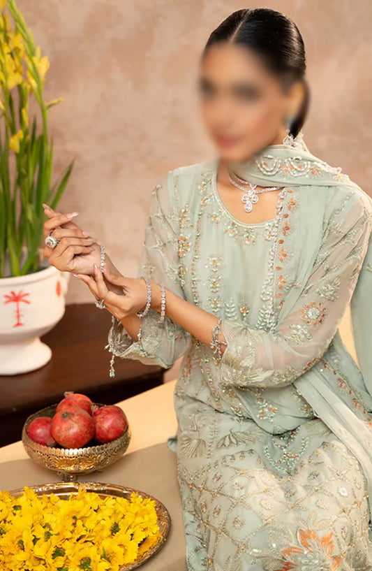 Zebtan Zeenat Festive Unstitched Collection 2024 - ZN 09