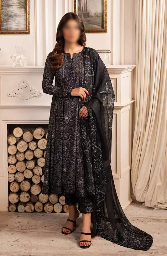 Zarif Prints Printed Poly Cambric Collection 2024 - ZPC 03 FRIEDA