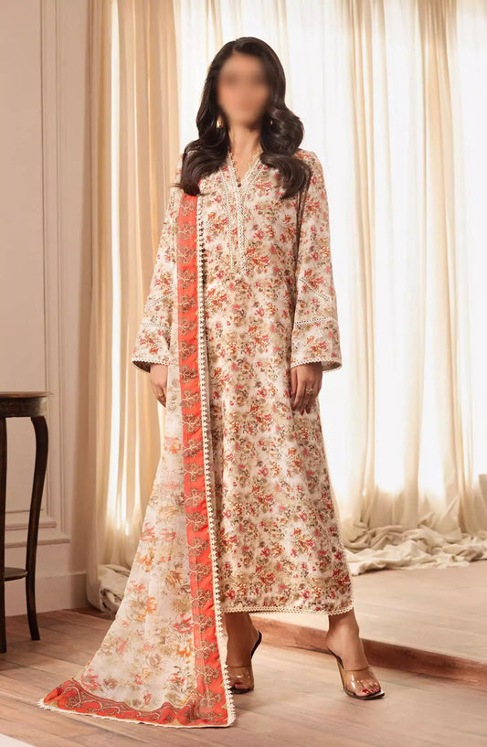 Zarif Prints Printed Poly Cambric Collection 2024 - ZPC 05 MIRA