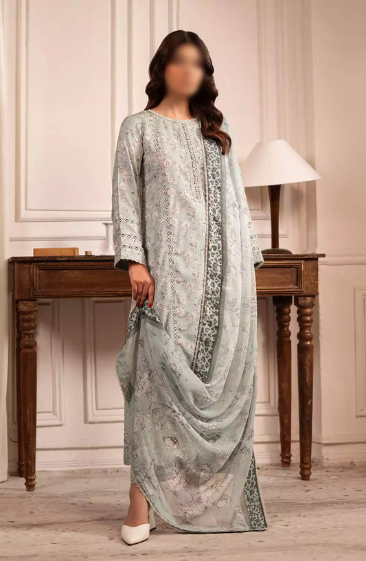 Zarif Prints Printed Poly Cambric Collection 2024 - ZPC 06 AIDEN