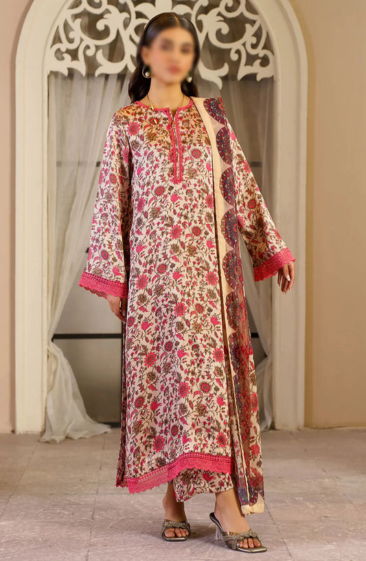 Zarif Printed Unstitched Printed Silk Collection 2024 - ZSP 04 GLORIA