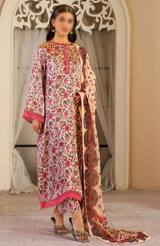 Zarif Printed Unstitched Printed Silk Collection 2024 - ZSP 04 GLORIA