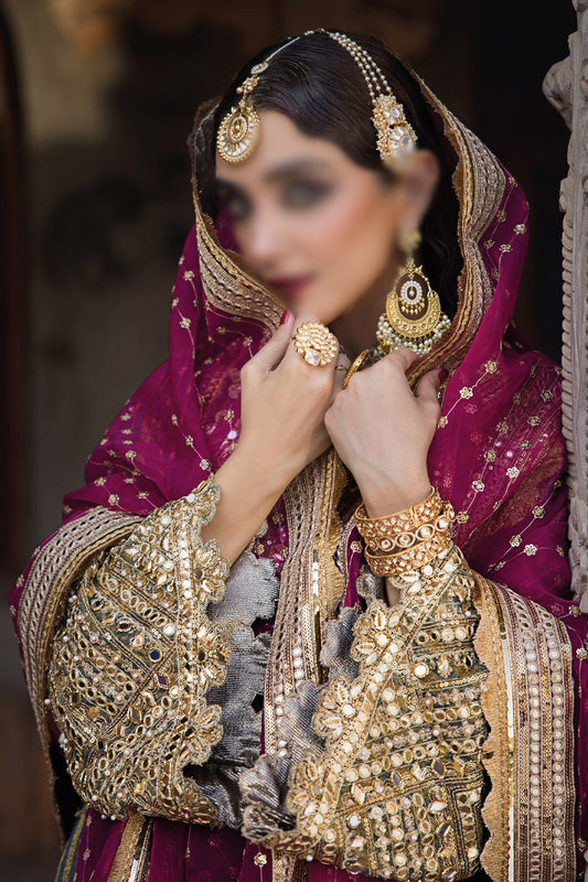 Zarlish BY MNR Talpur Dynasty Unstitched Festive Vol 04 - ZW 23 26 NAWAB SAHIBA