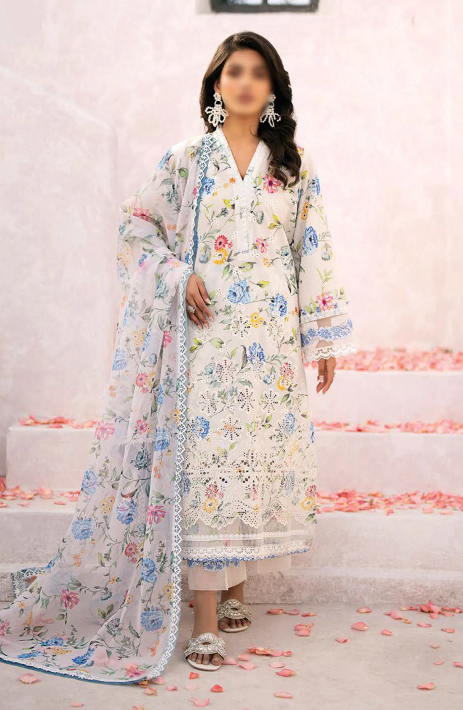 Xenia Formals Summer Soiree Unstitched Lawn Collection 2024 - D 01 ZARIFA