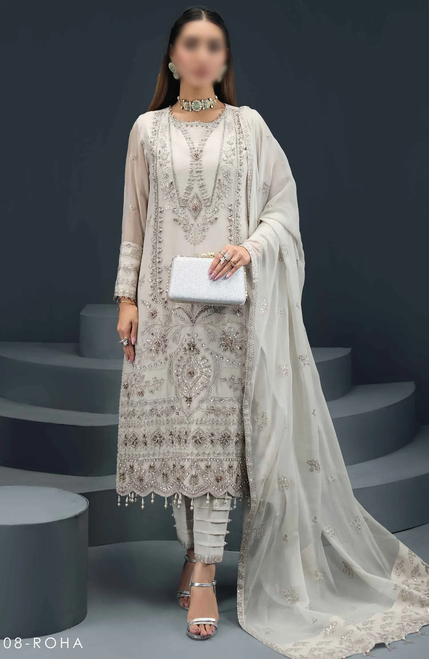 08-ROHA - Alizeh Reena Hand Crafted Collection 2024