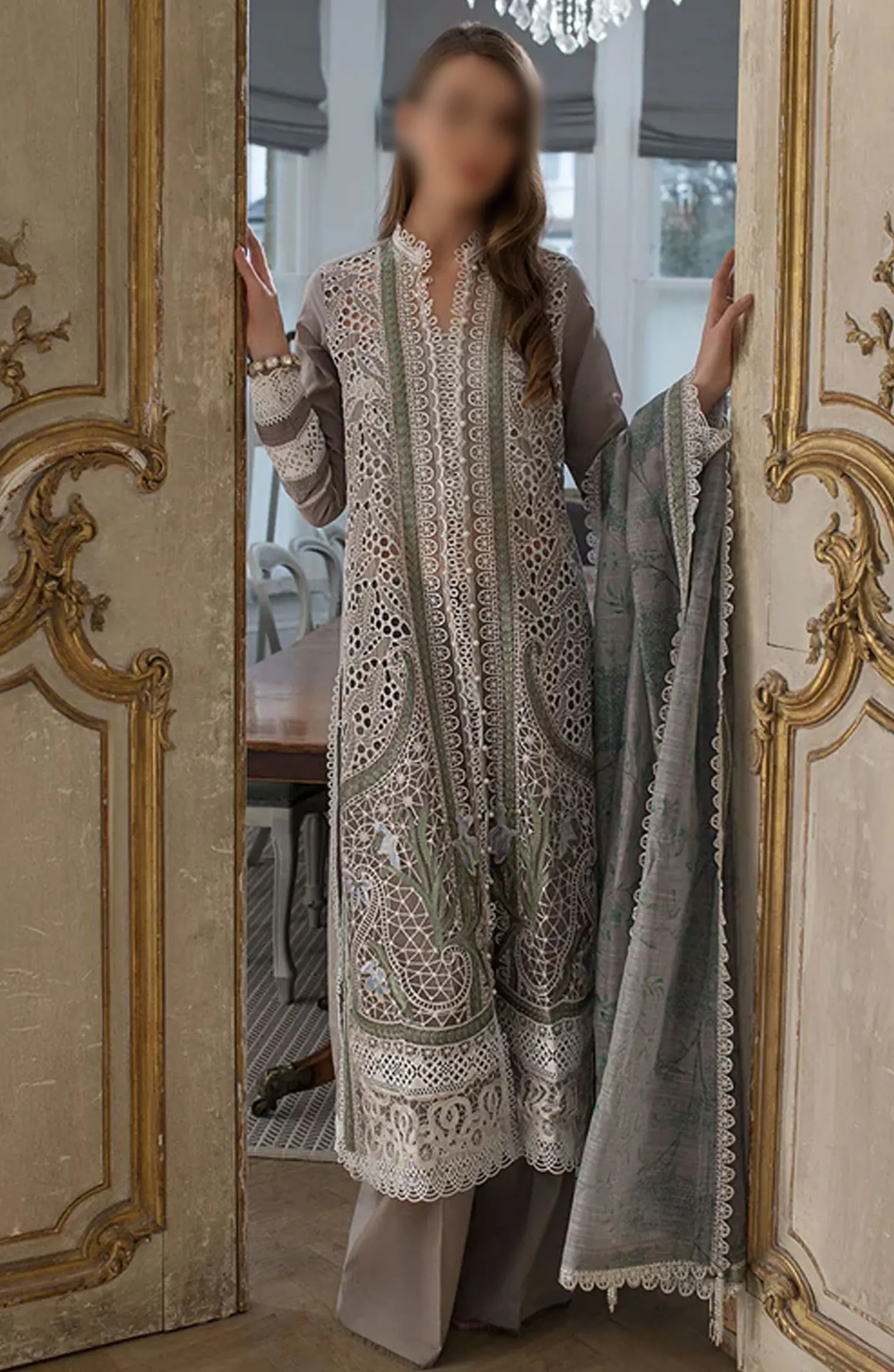 Sobia Nazir Luxury Lawn Collection 2024 - Design 11 B