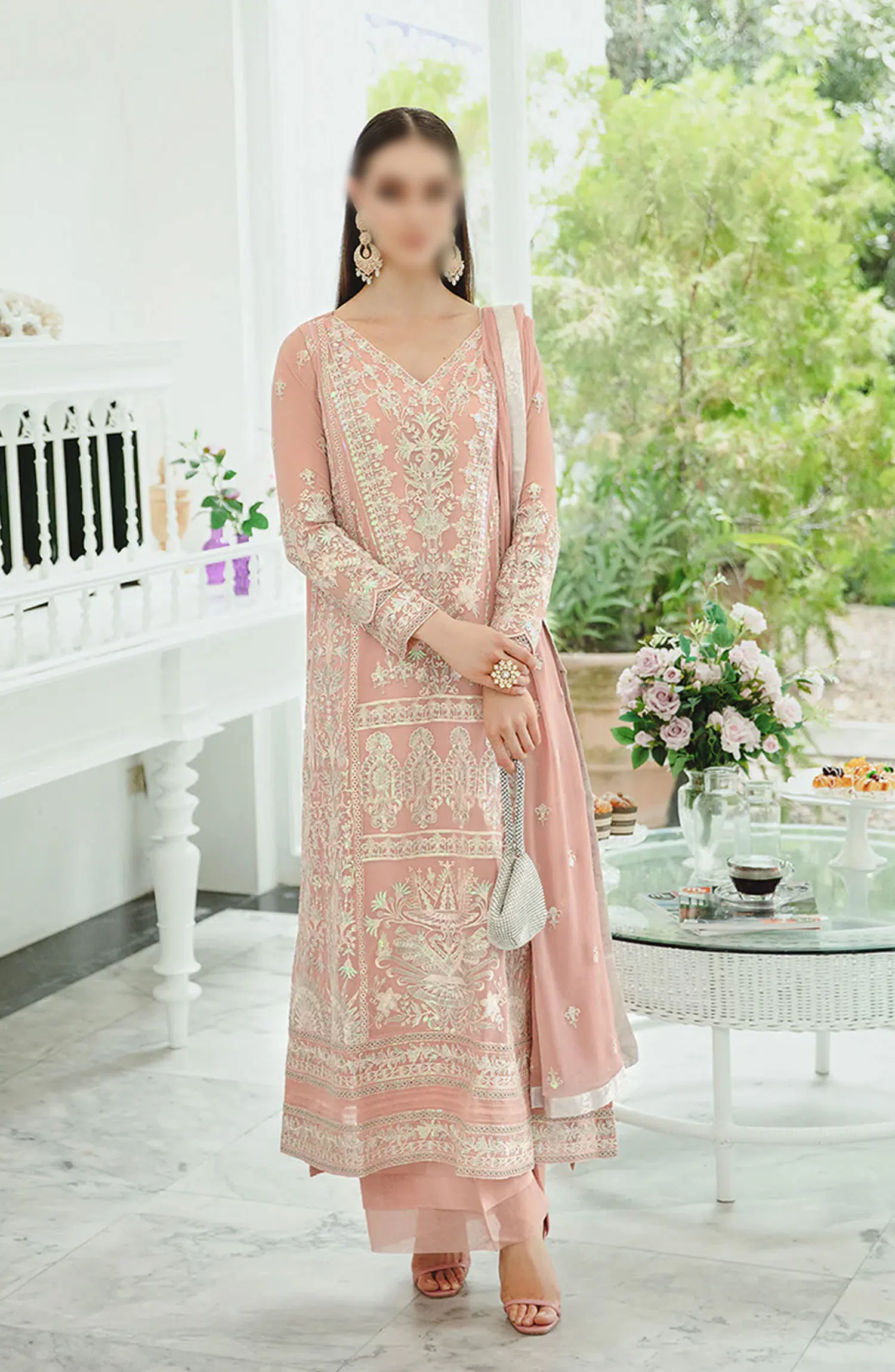 Ariyas Luxury Formal Collection By Freesia - 503 - Pink Nude - Negar