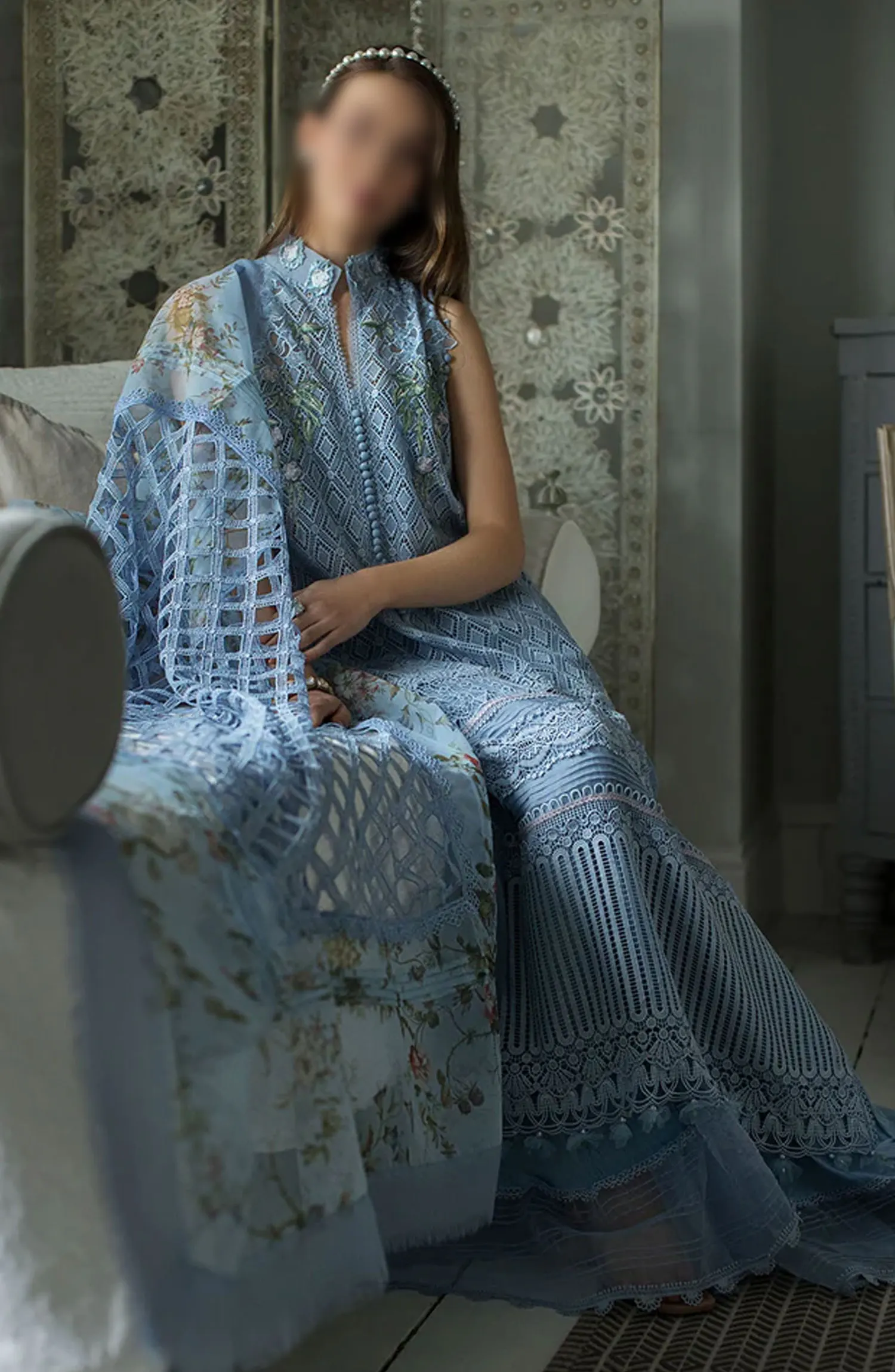 Sobia Nazir Luxury Lawn Collection 2024 - Design 06 A