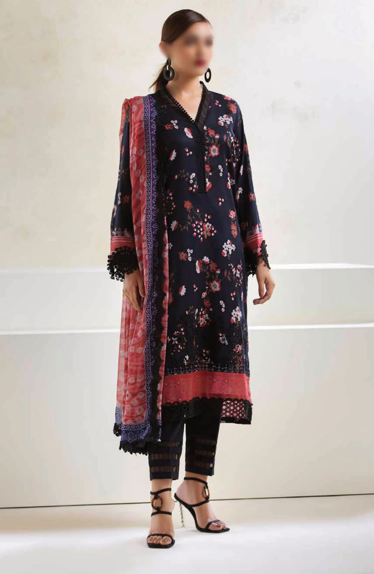 Afreen Embroidered Chikankari Lawn Collection By Riaz Arts - AF 265