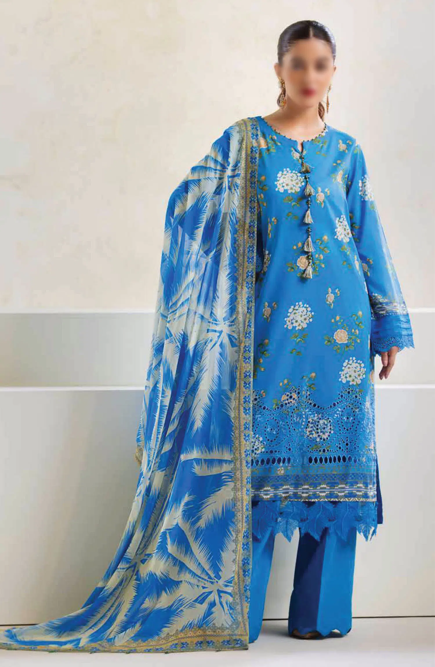 Afreen Embroidered Chikankari Lawn Collection By Riaz Arts - AF 266