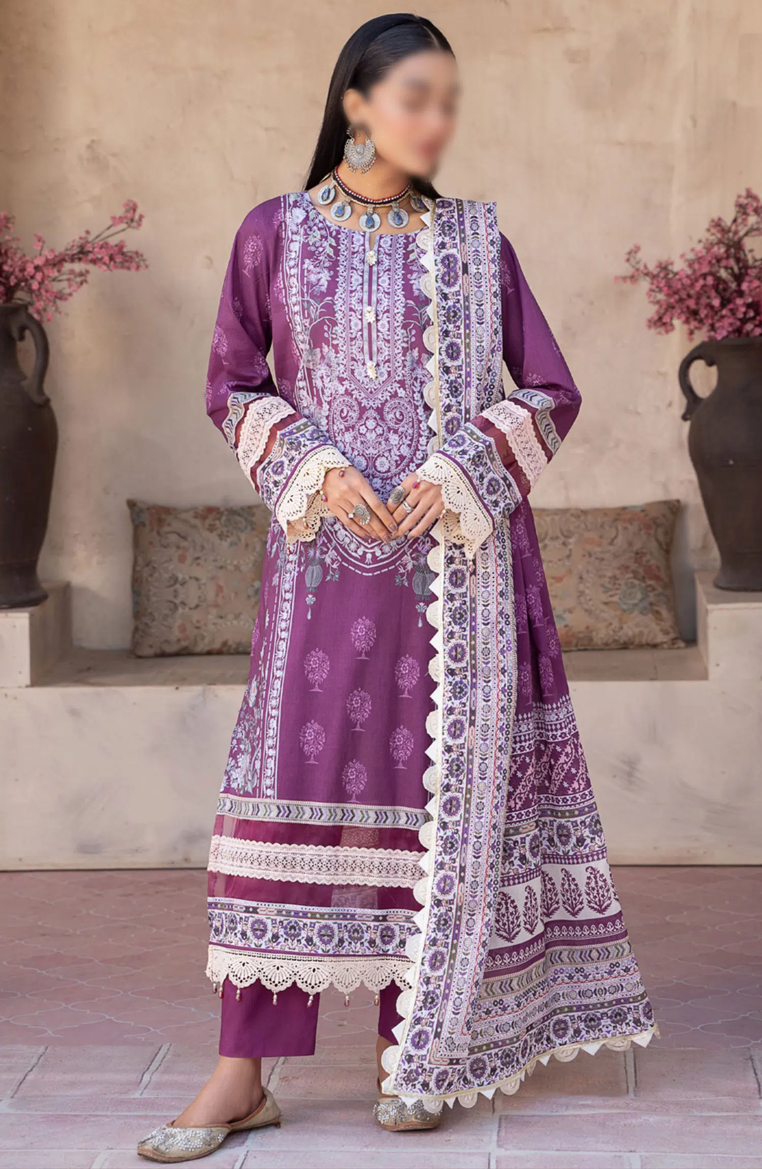 Spring Summer Unstitched Collection 2024 - Amethyst
