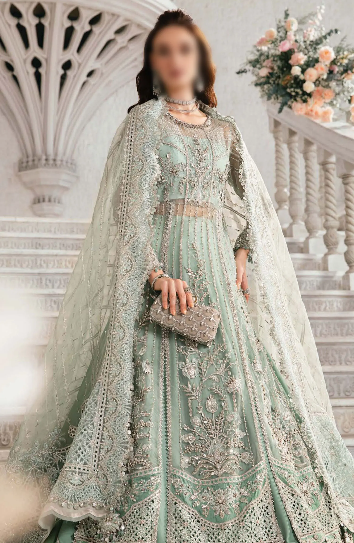 Maria B Unstitched Mbroidered Eid Edition 2024 - BD-2803