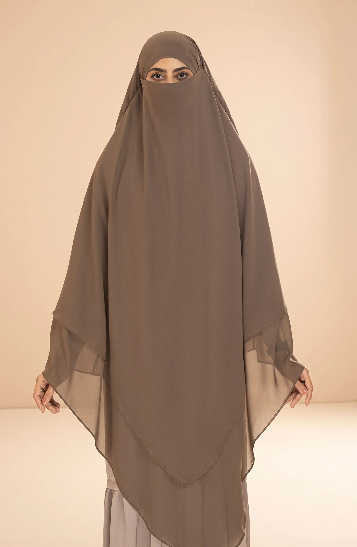 Black Camels Bareerah Khimar Hijab Collection - BKH 10