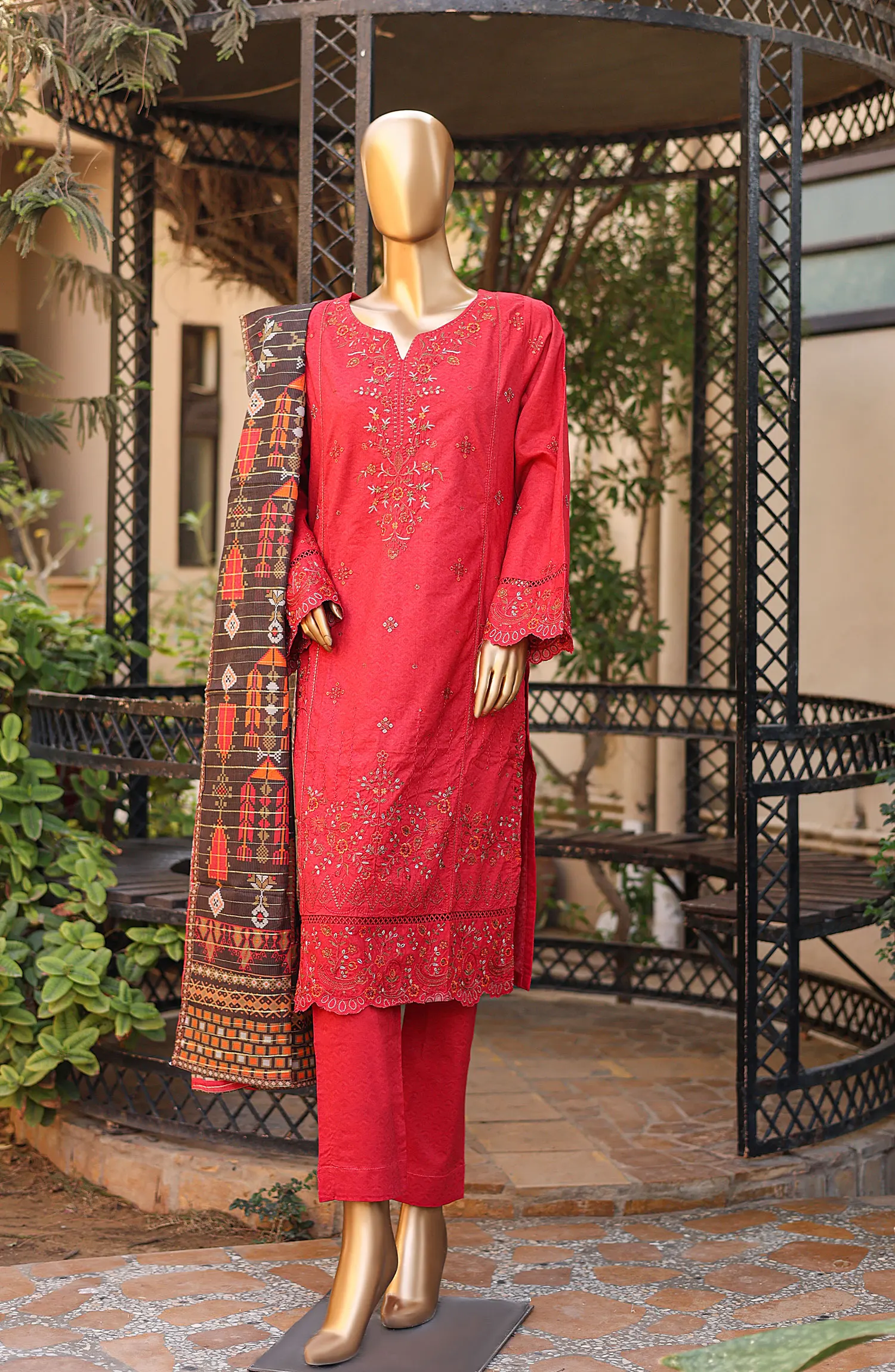 Bin Saeed Exclusive Festive Embroidered Collection 2024 - BSEFE 05