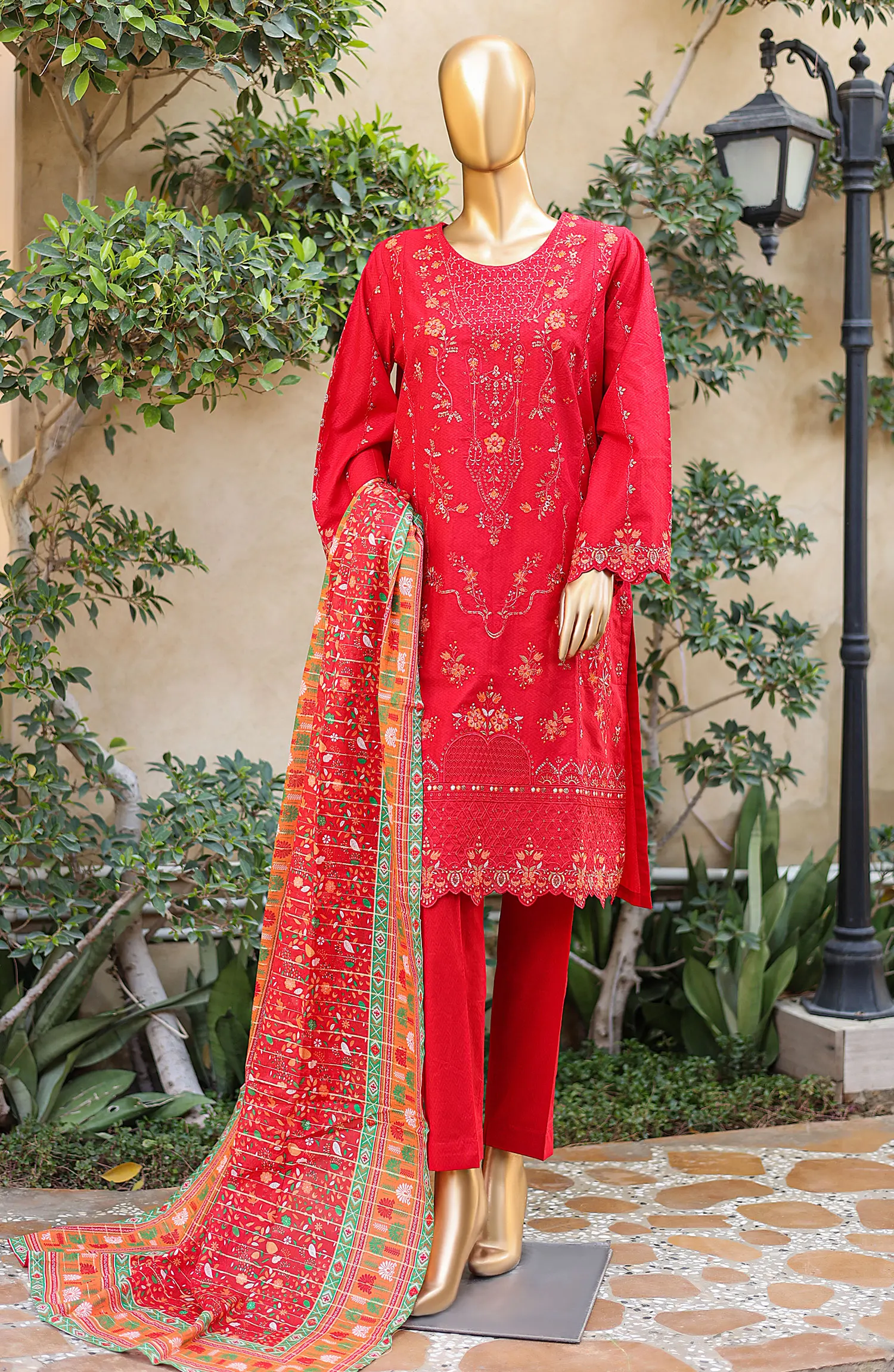 Bin Saeed Exclusive Festive Embroidered Collection 2024 - BSEFE 12