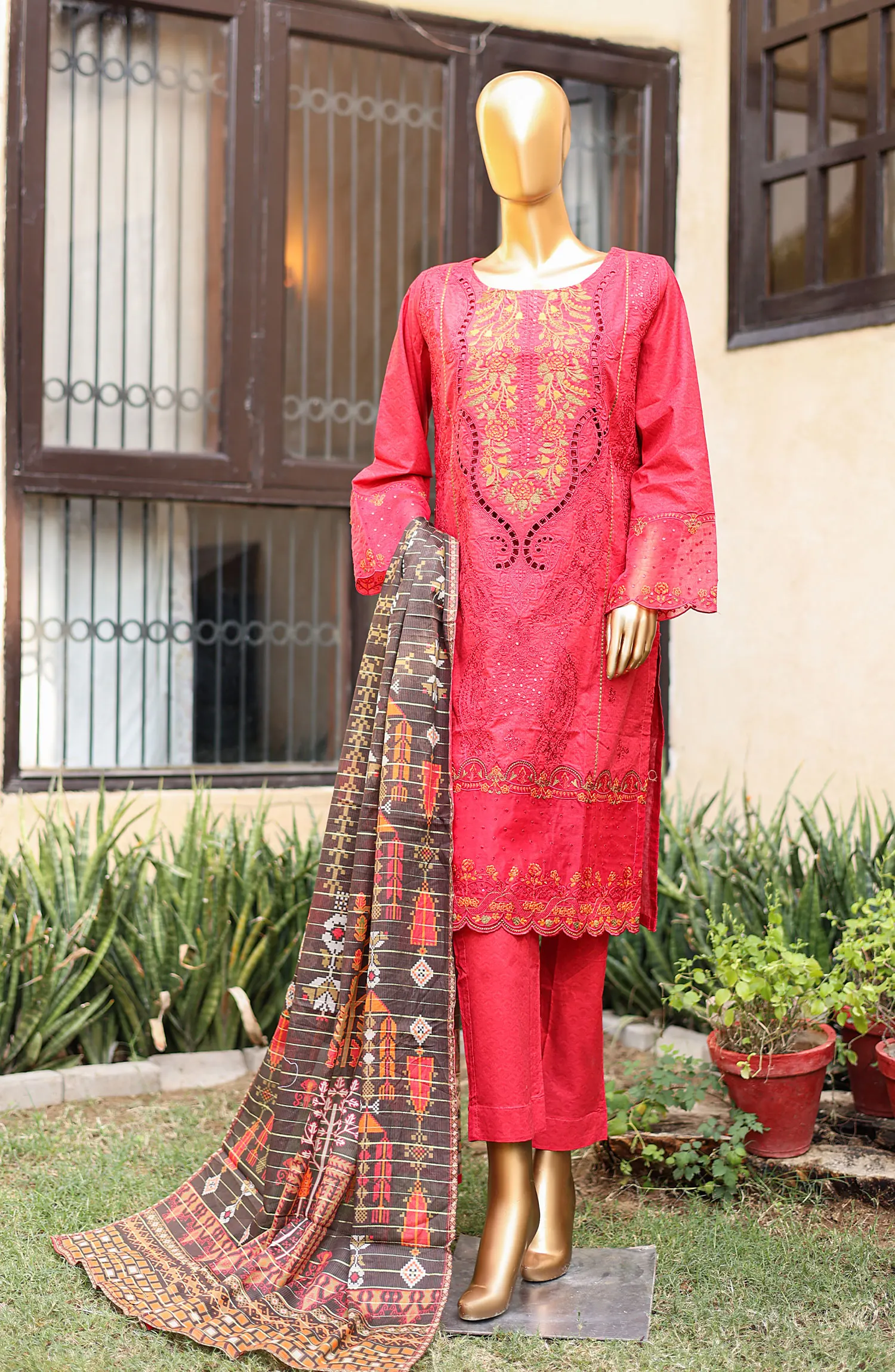 Bin Saeed Exclusive Festive Embroidered Collection 2024 - BSEFE 32