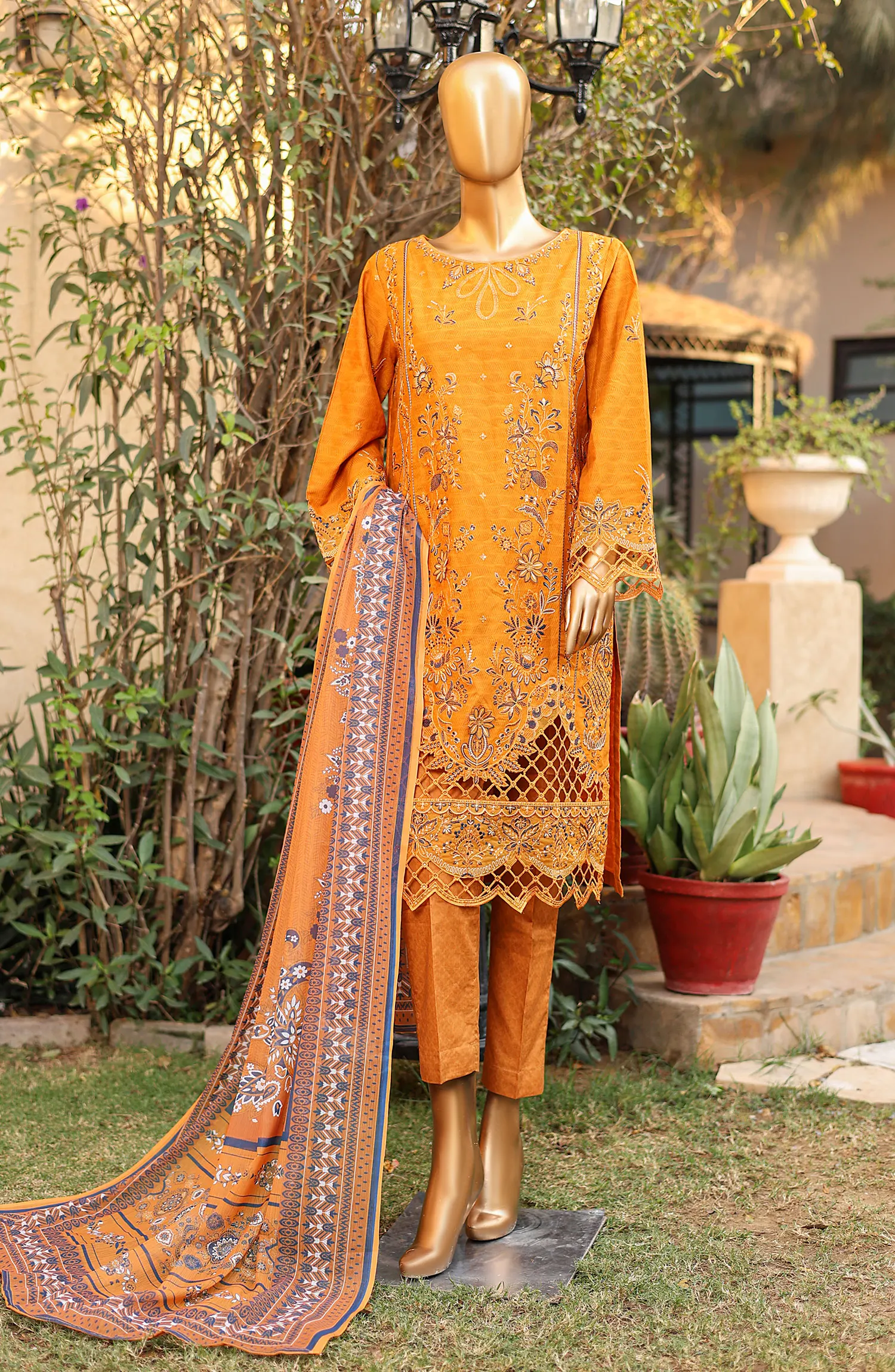 Bin Saeed Exclusive Festive Embroidered Collection 2024 - BSEFE 42