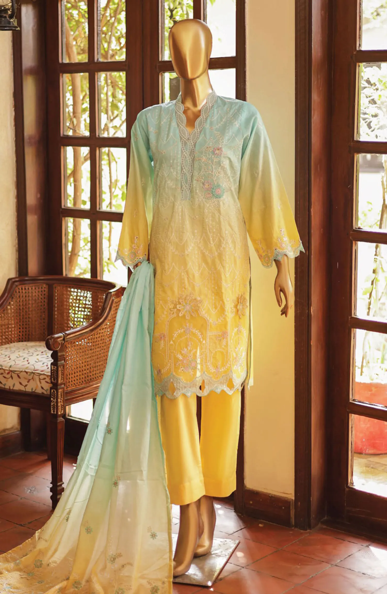 Bin Saeed Embroidered Summer Luxury Collection 2024 - BSESLC 02