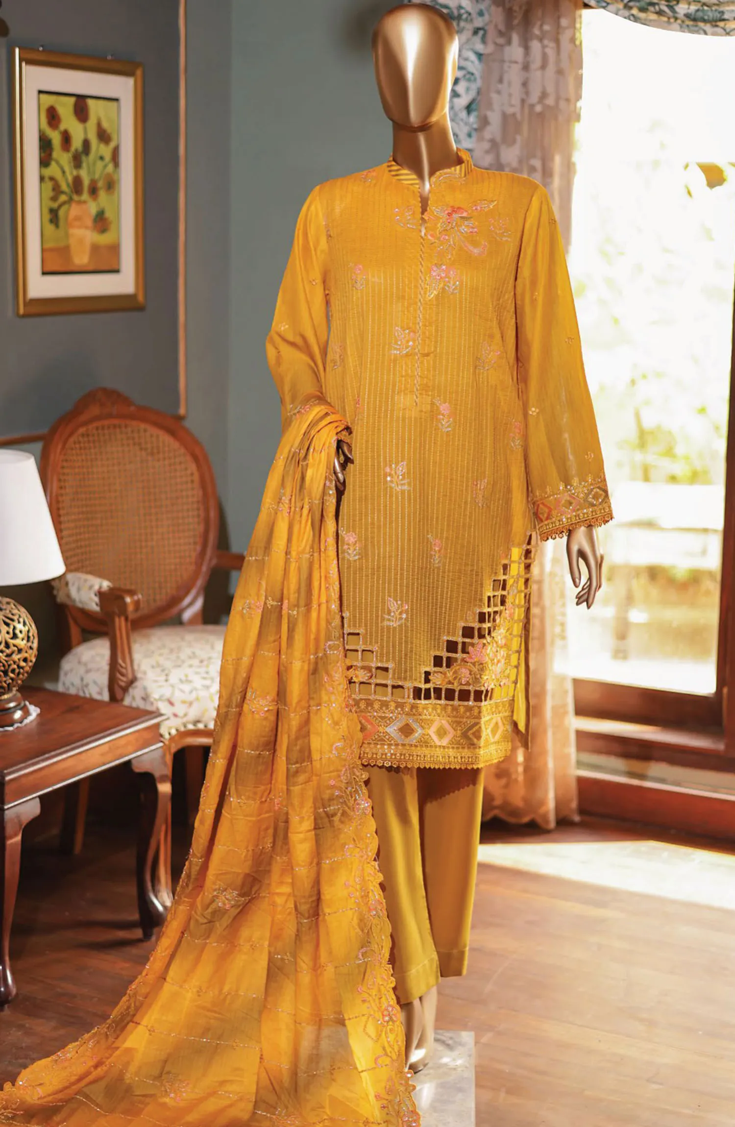 Bin Saeed Embroidered Summer Luxury Collection 2024 - BSESLC 07