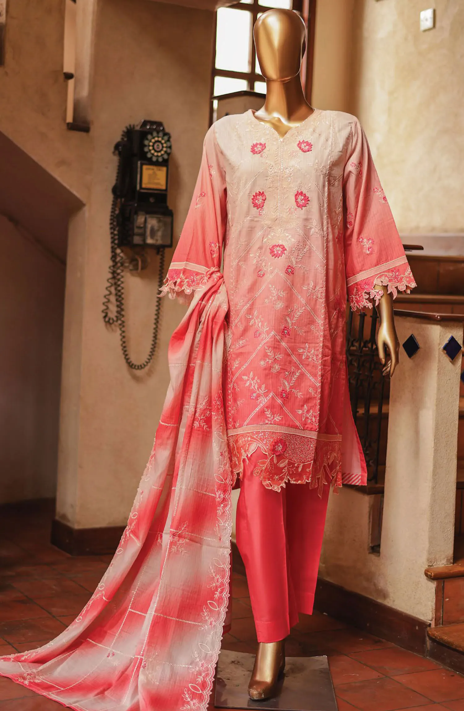 Bin Saeed Embroidered Summer Luxury Collection 2024 - BSESLC 23