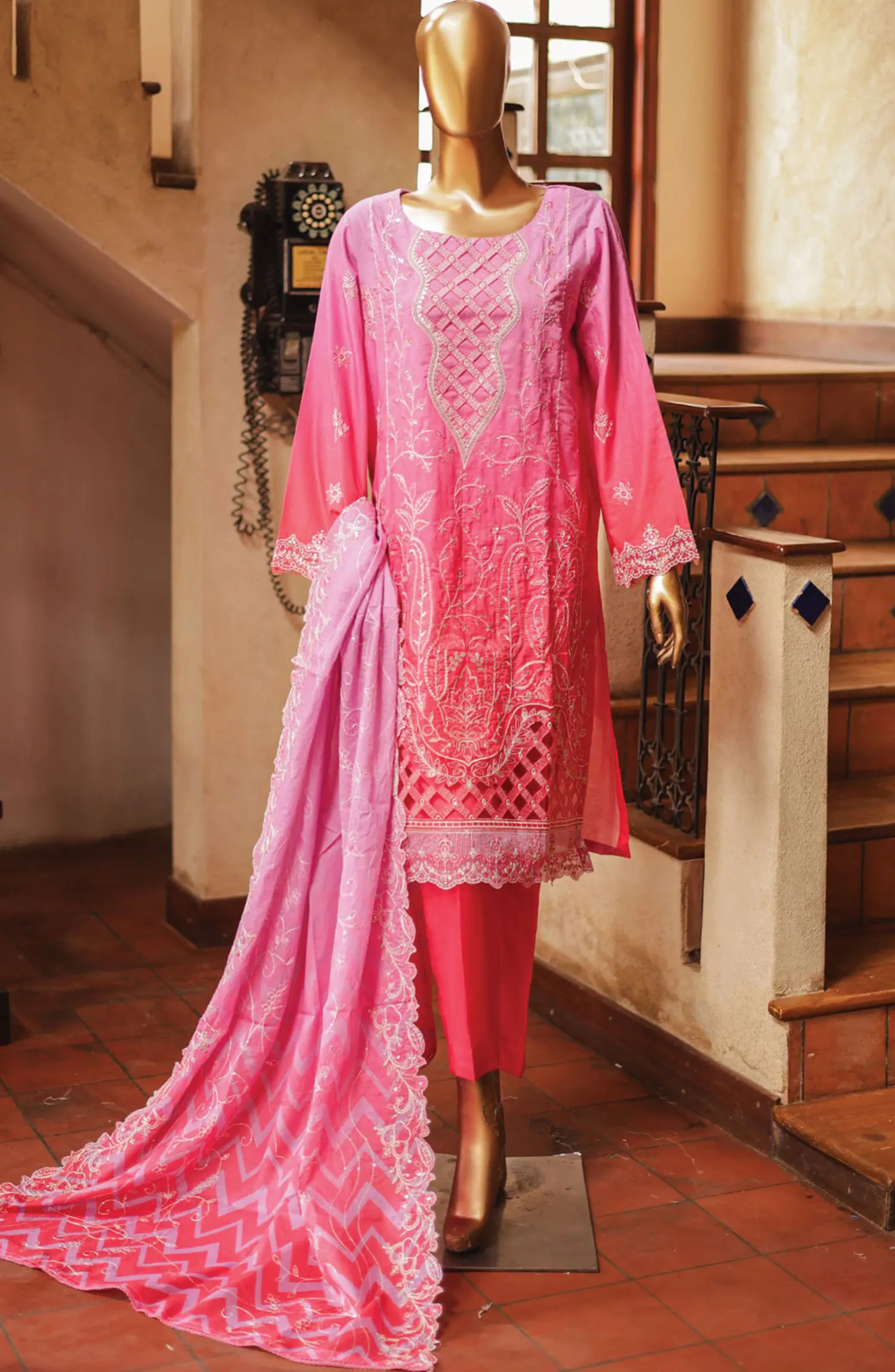 Bin Saeed Embroidered Summer Luxury Collection 2024 - BSESLC 30