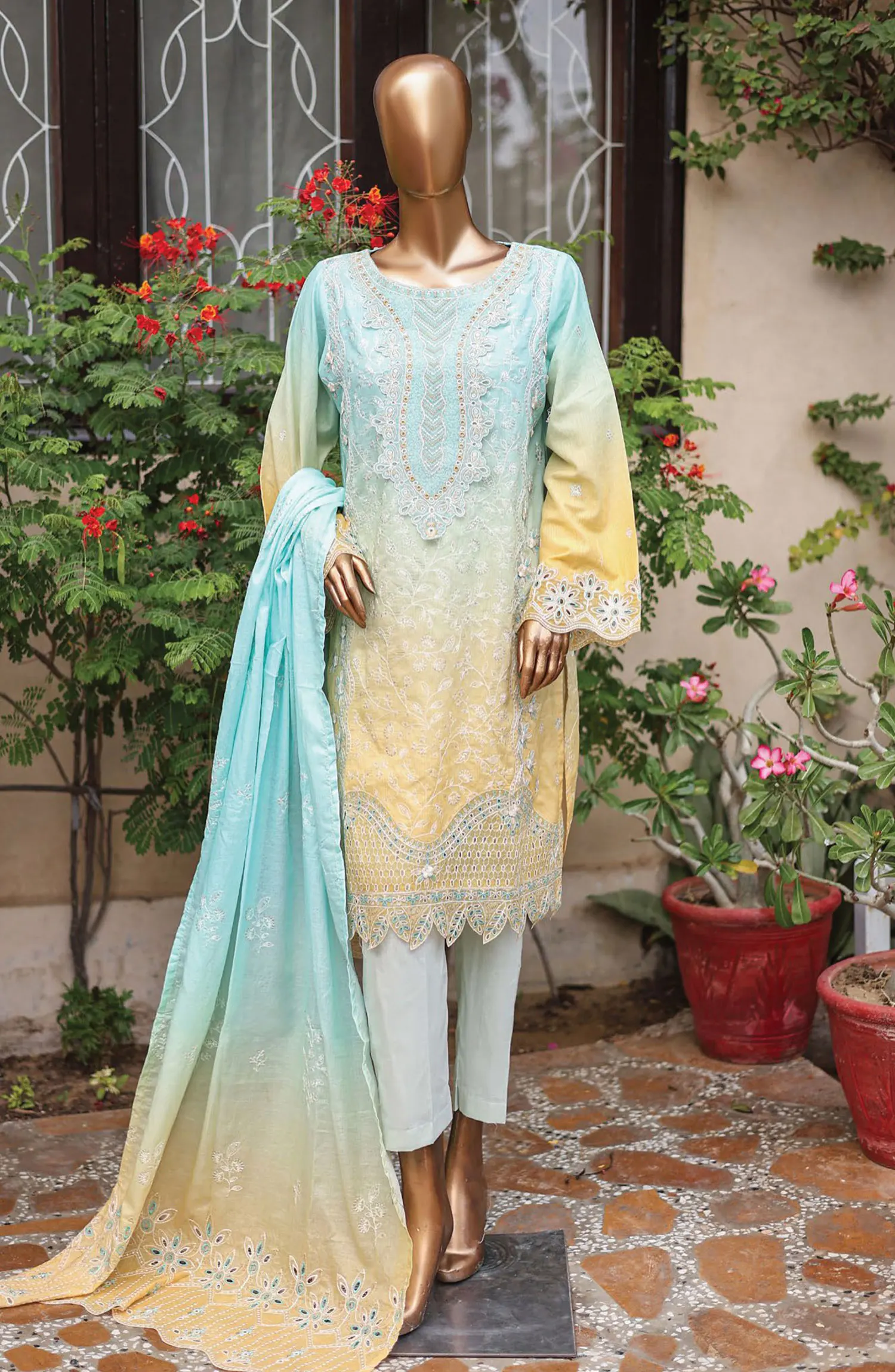 Bin Saeed Embroidered Summer Luxury Collection 2024 - BSESLC 43
