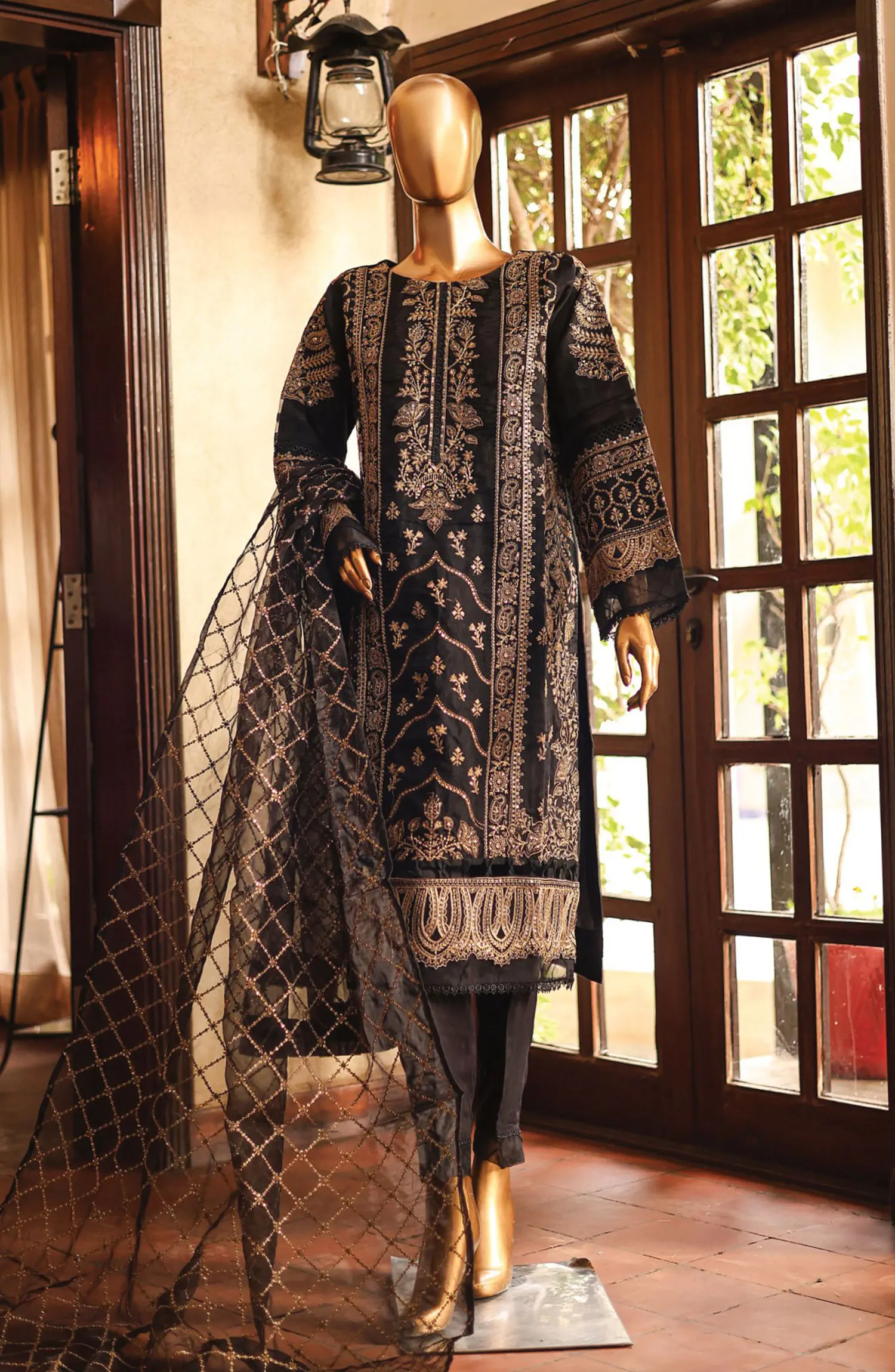 Bin Saeed Fancy Embroidered Collection 2024 - BSFEC-04