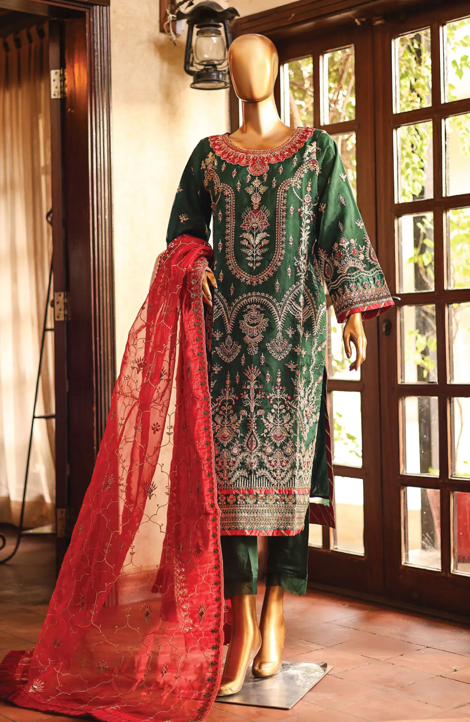 Bin Saeed Fancy Embroidered Collection 2024 - BSFEC-11
