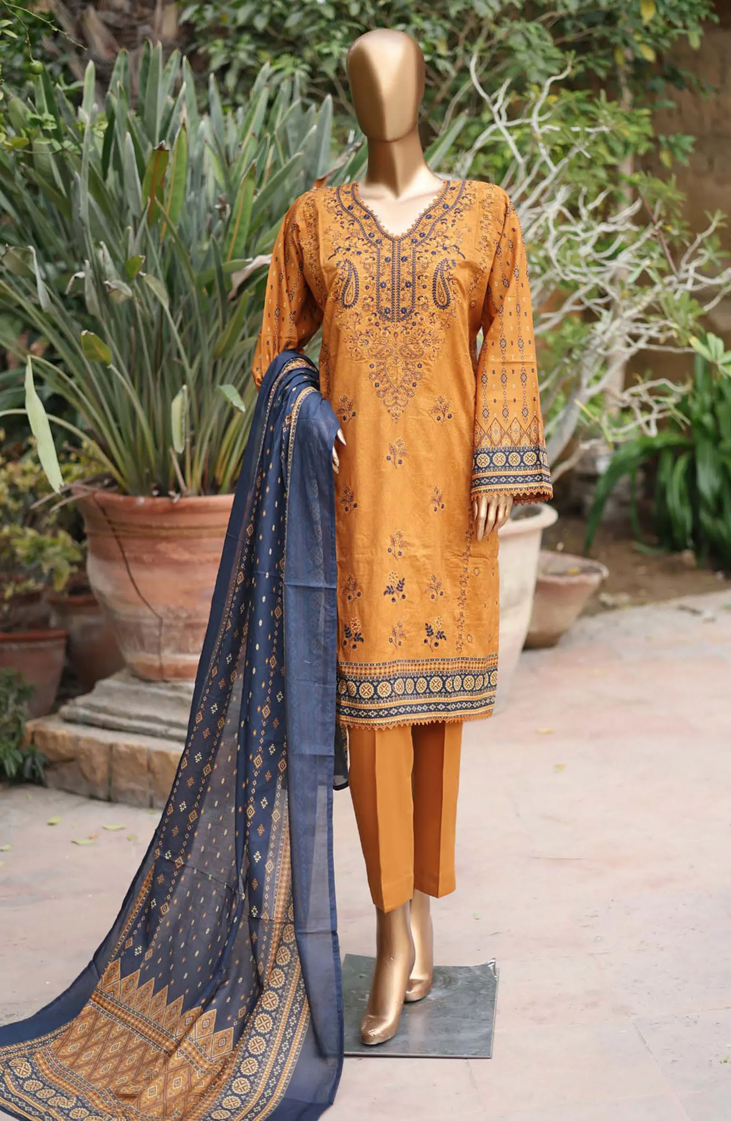 Bin Saeed Festive Embroidered Collection Vol 01 - BSFEC 15