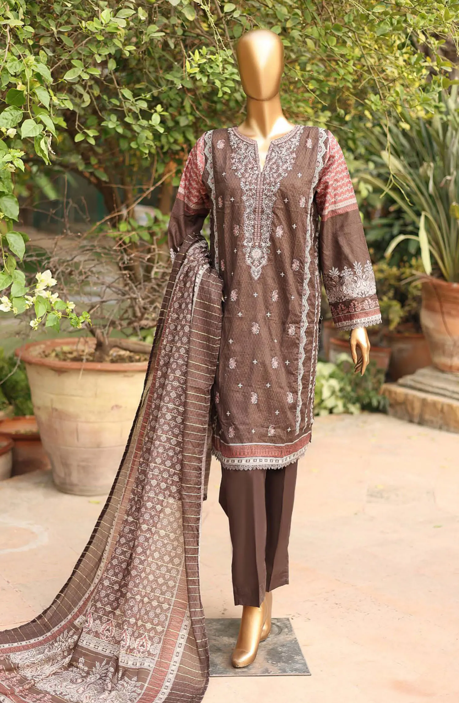 Bin Saeed Festive Embroidered Collection Vol 01 - BSFEC 19