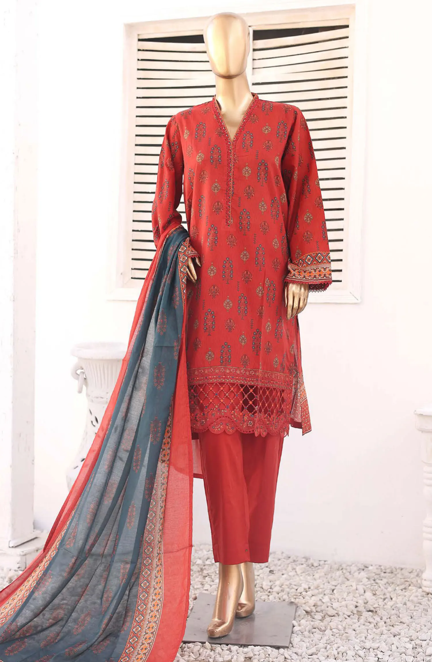 Bin Saeed Festive Embroidered Collection Vol 01 - BSFEC 21