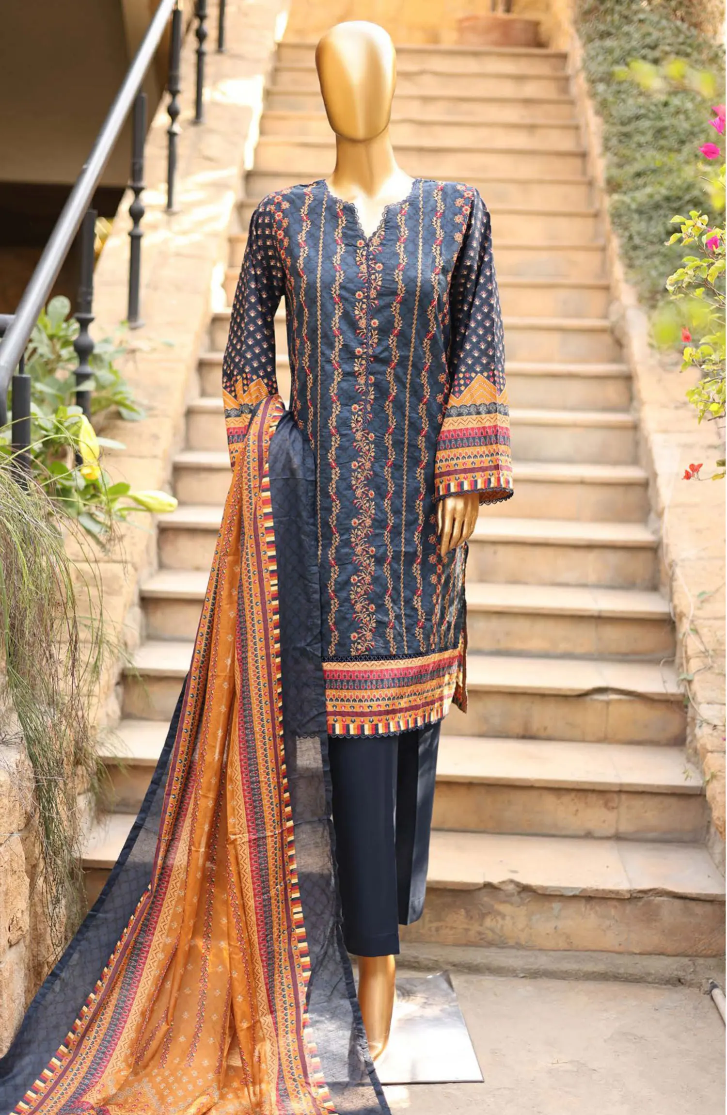 Bin Saeed Festive Embroidered Collection Vol 01 - BSFEC 37