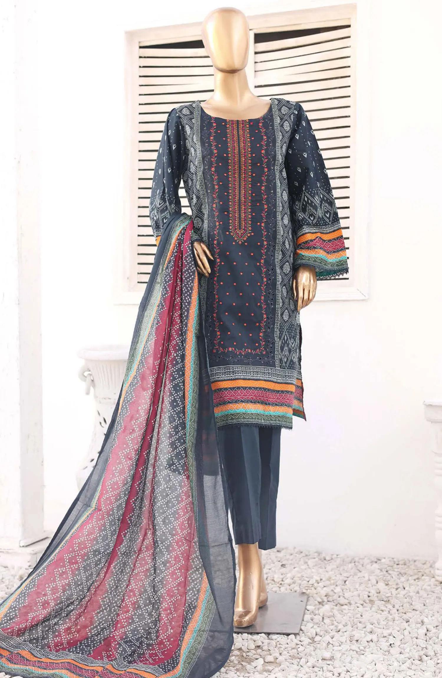 Bin Saeed Festive Embroidered Collection Vol 01 - BSFEC 41