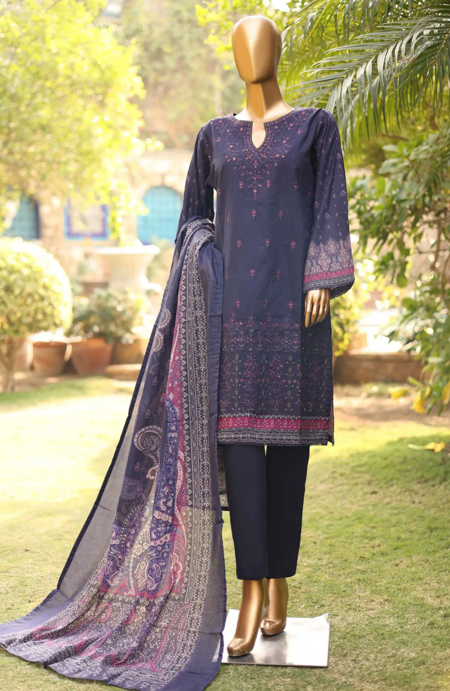 Bin Saeed Festive Embroidered Collection Vol 01 - BSFEC 44