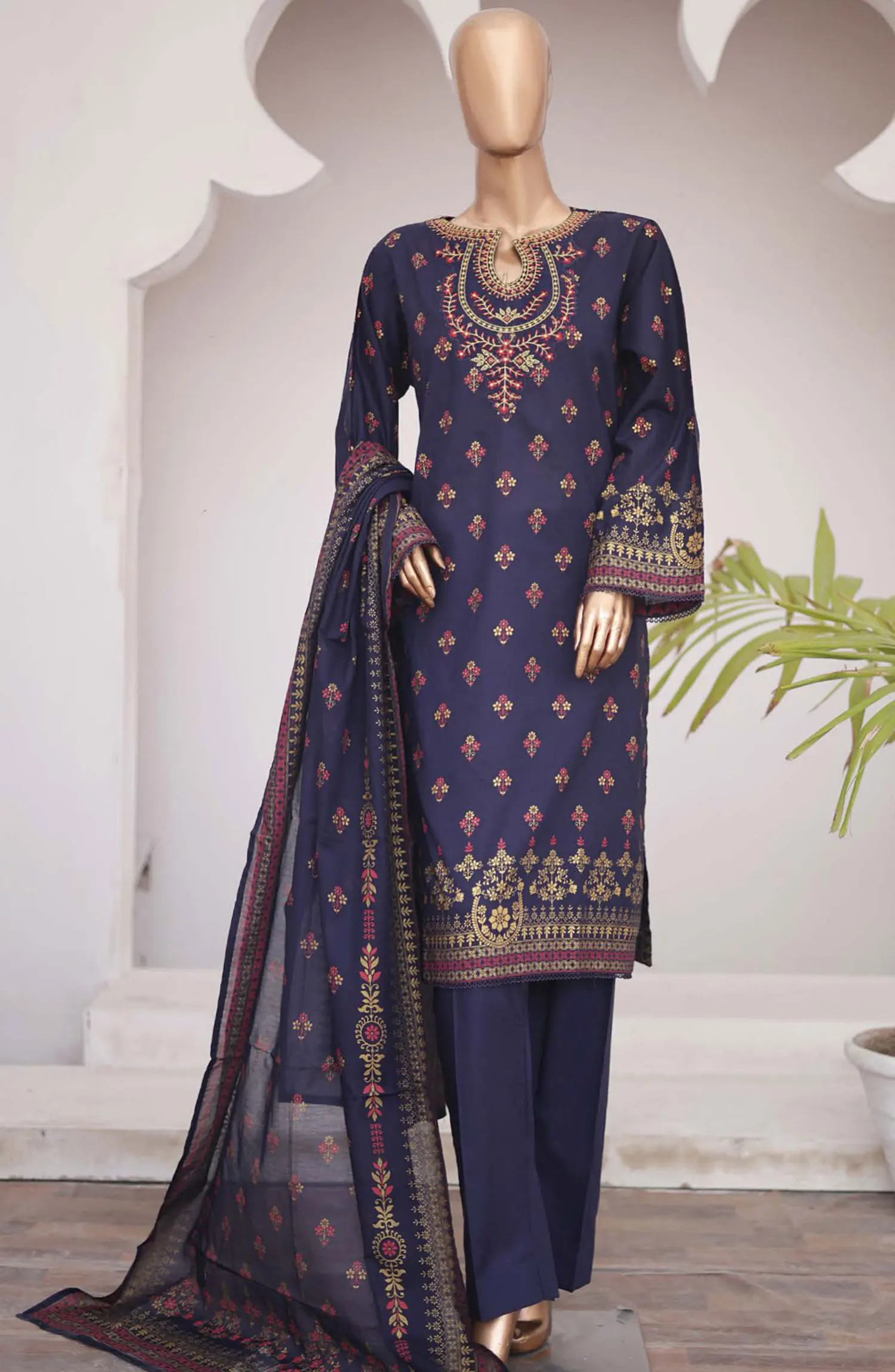 Bin Saeed Festive Embroidered Collection Vol 01 - BSFEC 49
