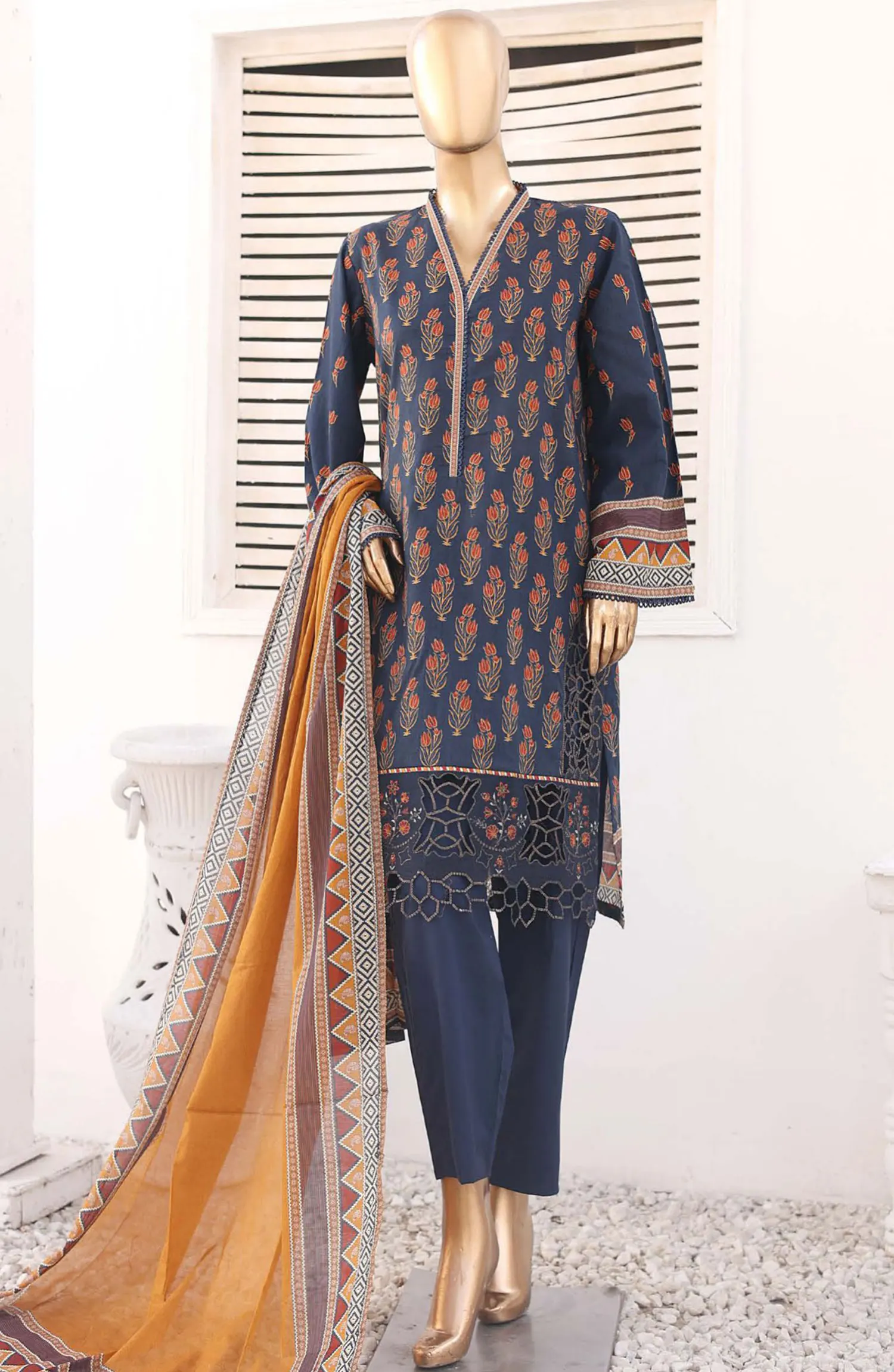 Bin Saeed Festive Embroidered Collection Vol 01 - BSFEC 56