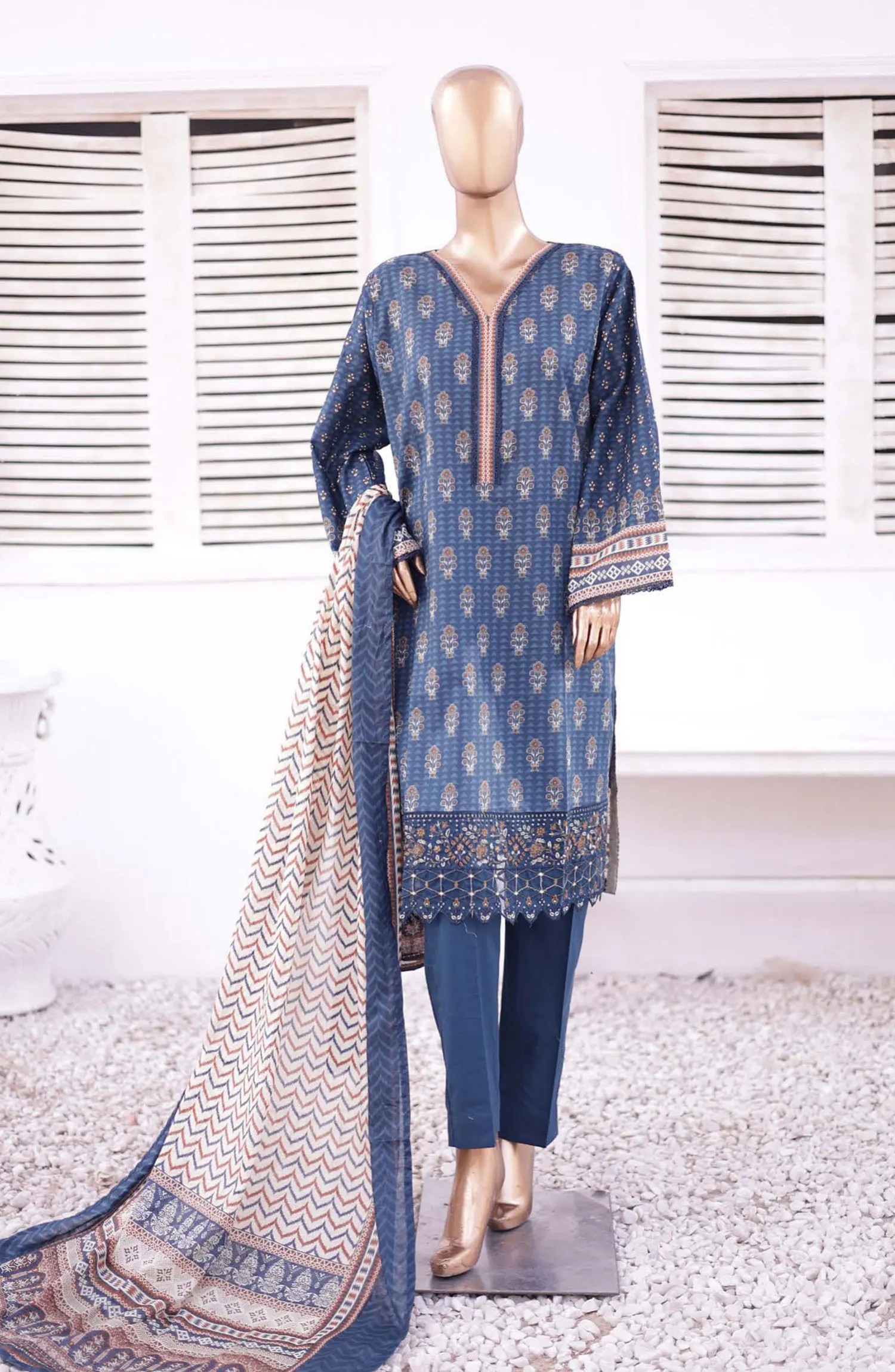 Bin Saeed Festive Embroidered Collection Vol 01 - BSFEC 61